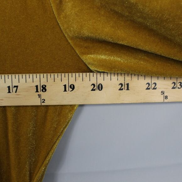 Jessakae Dress Womens Extra Large Noor Velvet Mini Gold Elegant Luxury Party - Picture 13 of 15